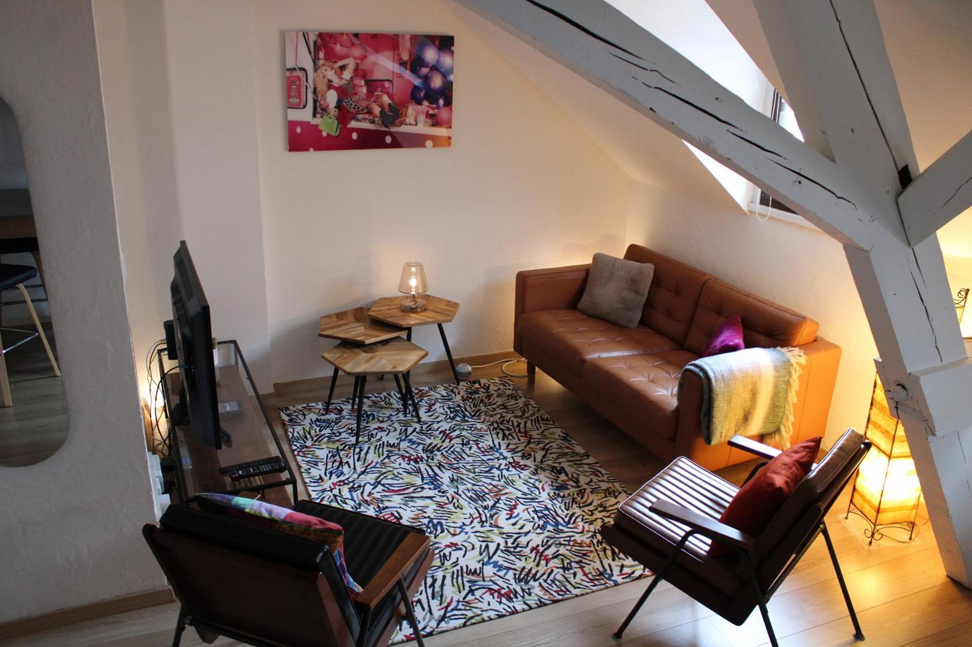 Charmant Duplex Privatise, Climatise, 2 Chambres Strasbourg Luaran gambar