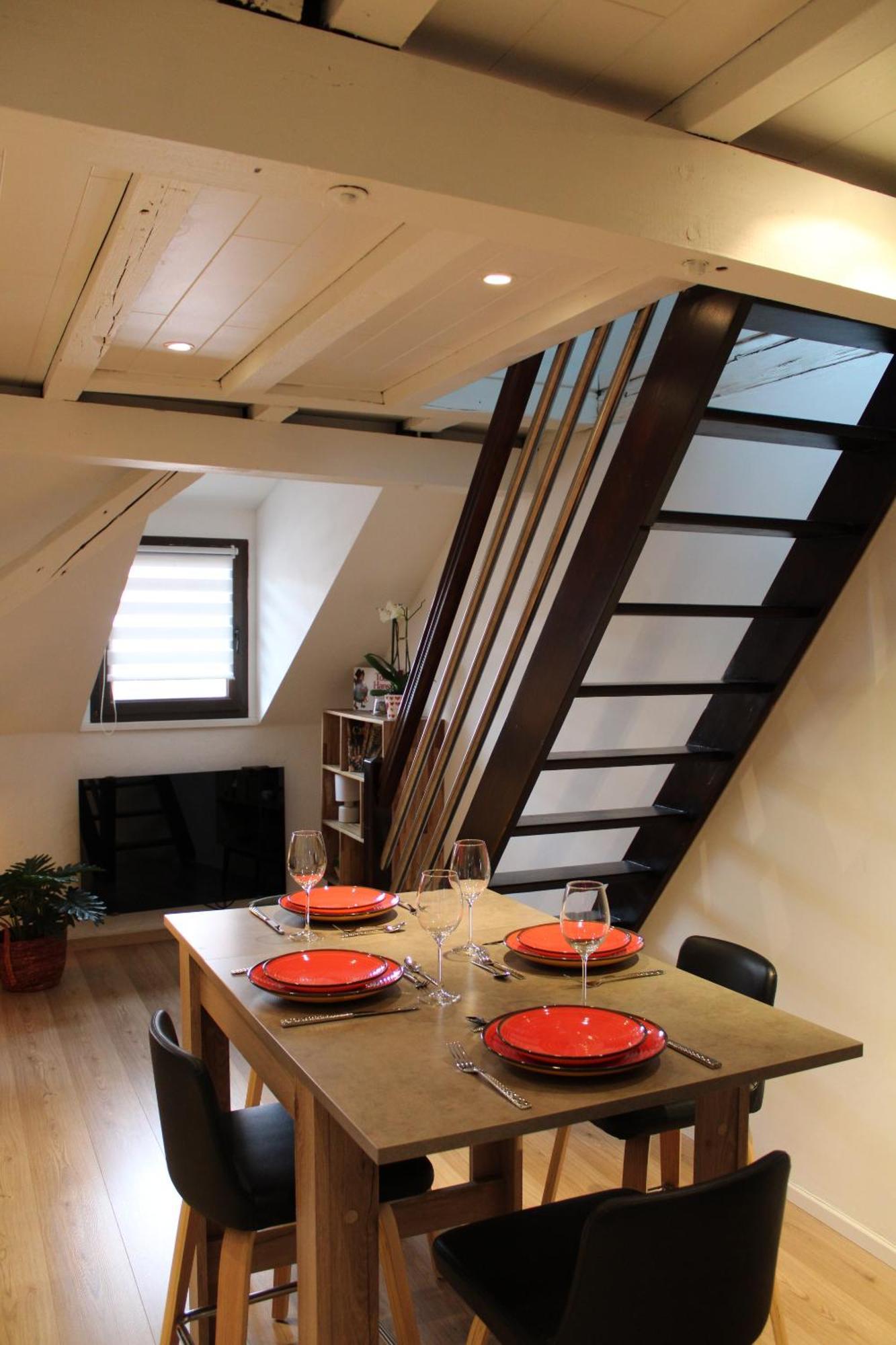 Charmant Duplex Privatise, Climatise, 2 Chambres Strasbourg Luaran gambar