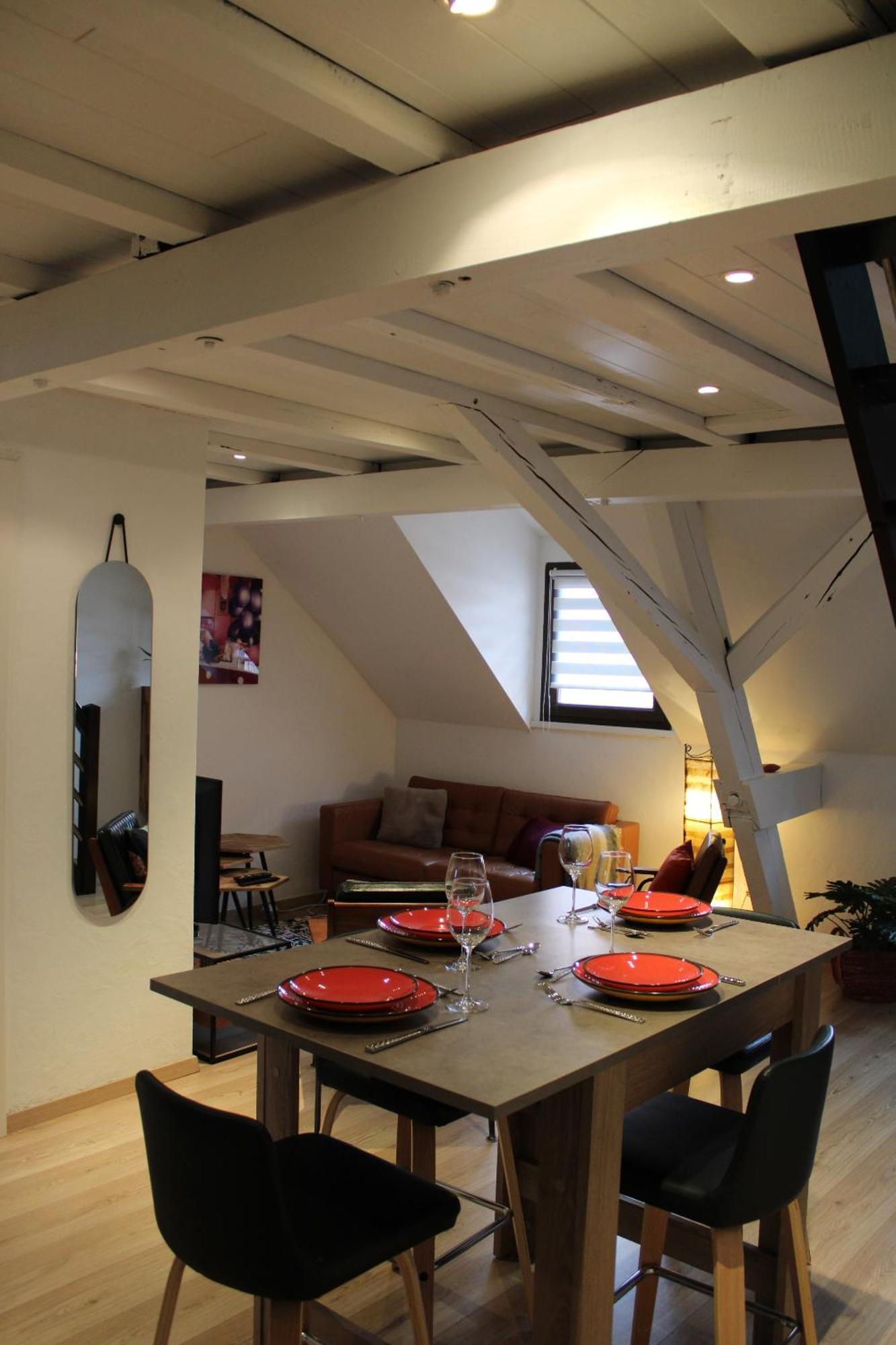 Charmant Duplex Privatise, Climatise, 2 Chambres Strasbourg Luaran gambar